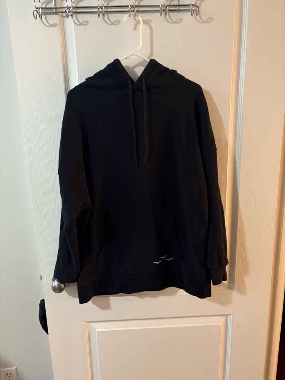 Lazypants Black Oversized Pullover Hoodie Size M/M